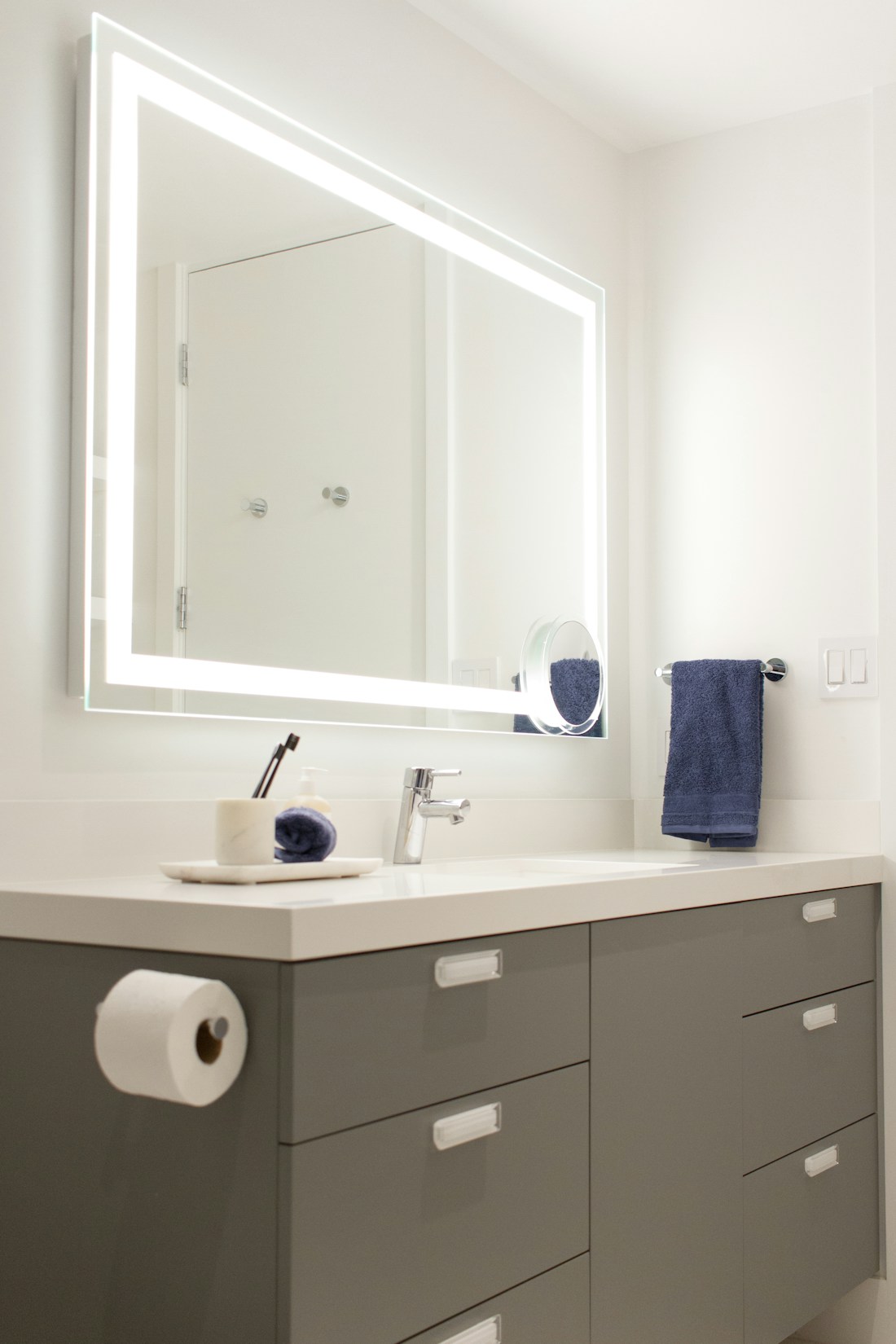 Bathroom fixtures material application inspiration
